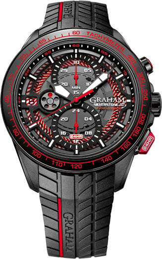 GRAHAM LONDON 2STCB.B03A.K89H Silverstone RS Endurance Red Limited Edition replica watch